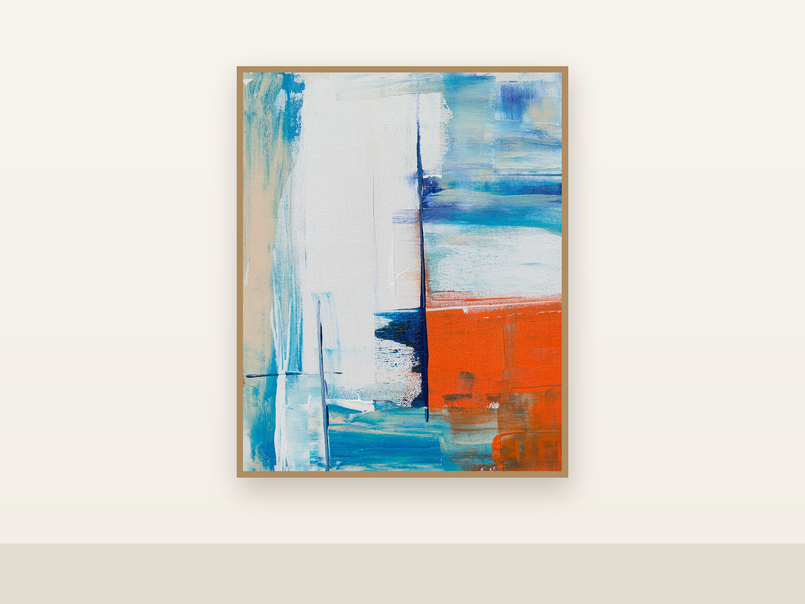 Salt and Chalk, Acrylic and chalk on canvas, 2025